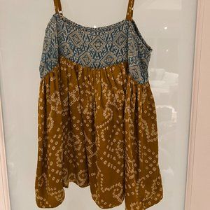 V.DE.VINSTER printed silk tank top